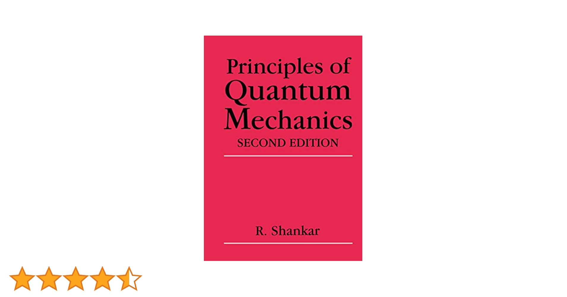 Amazon | Principles of Quantum Mechanics | Shankar, R